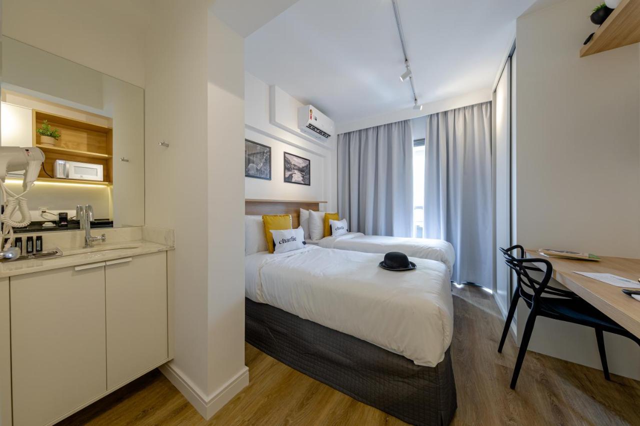 Апартаменты Smart Charlie Parque Augusta Mackenzie Сан-Пауло Экстерьер фото
