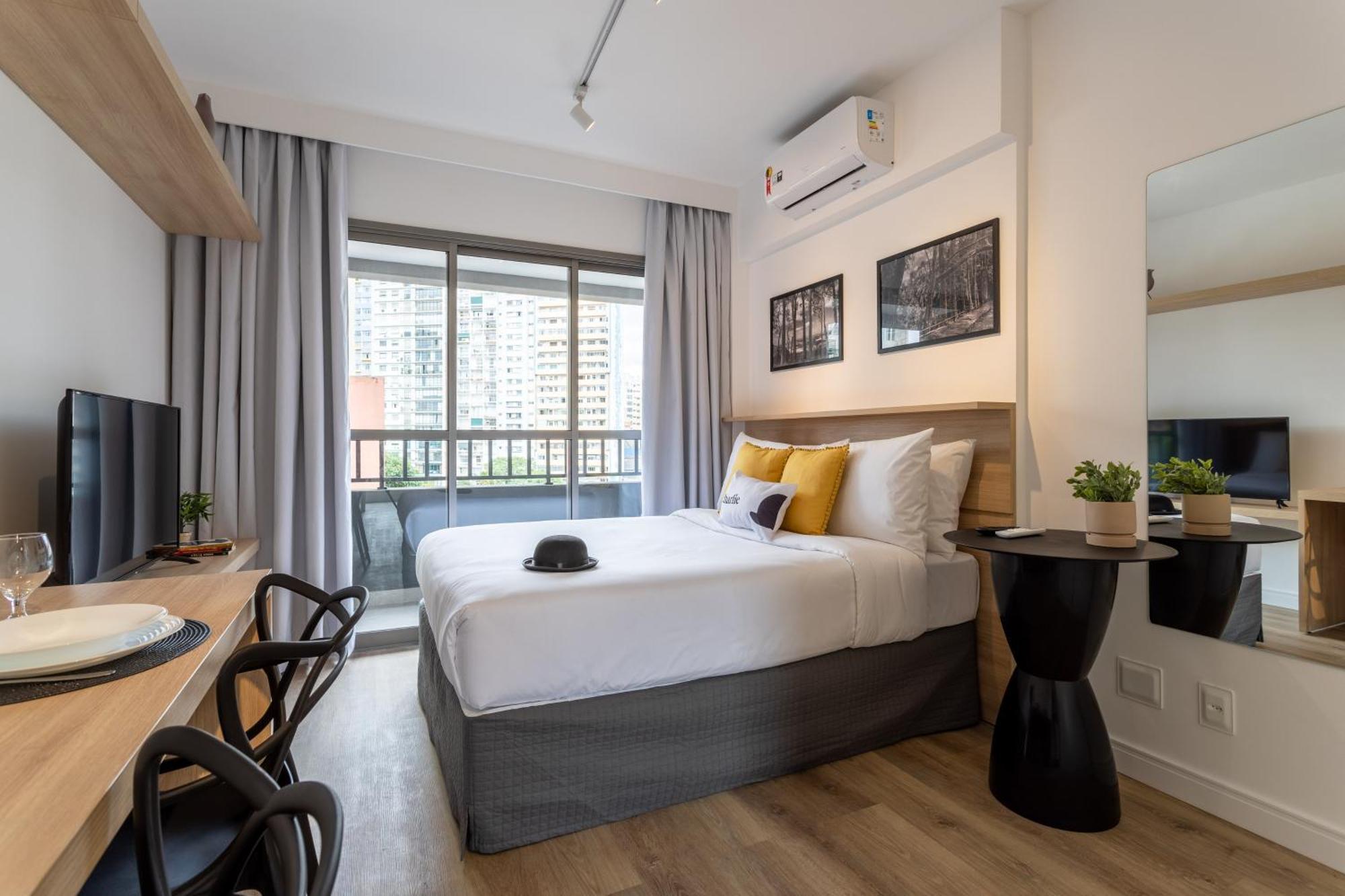 Апартаменты Smart Charlie Parque Augusta Mackenzie Сан-Пауло Экстерьер фото
